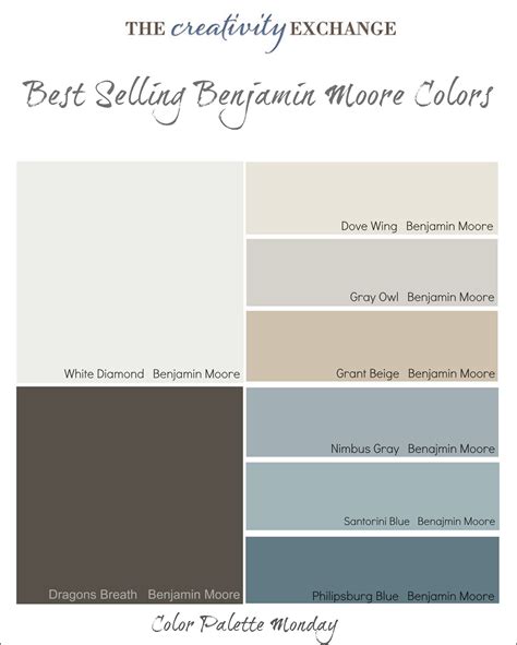 Benjamin Moore paint colours